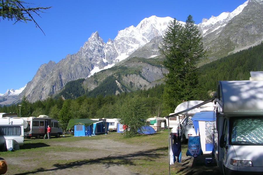 Camping Grandes Jorasses, Courmayeur